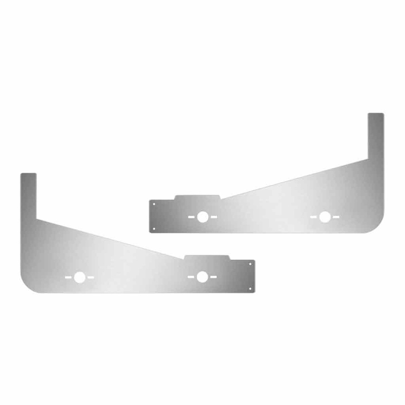 Peterbilt 389 63 Sleeper Extension Panel with 4 Slotted Light Holes (2014+)