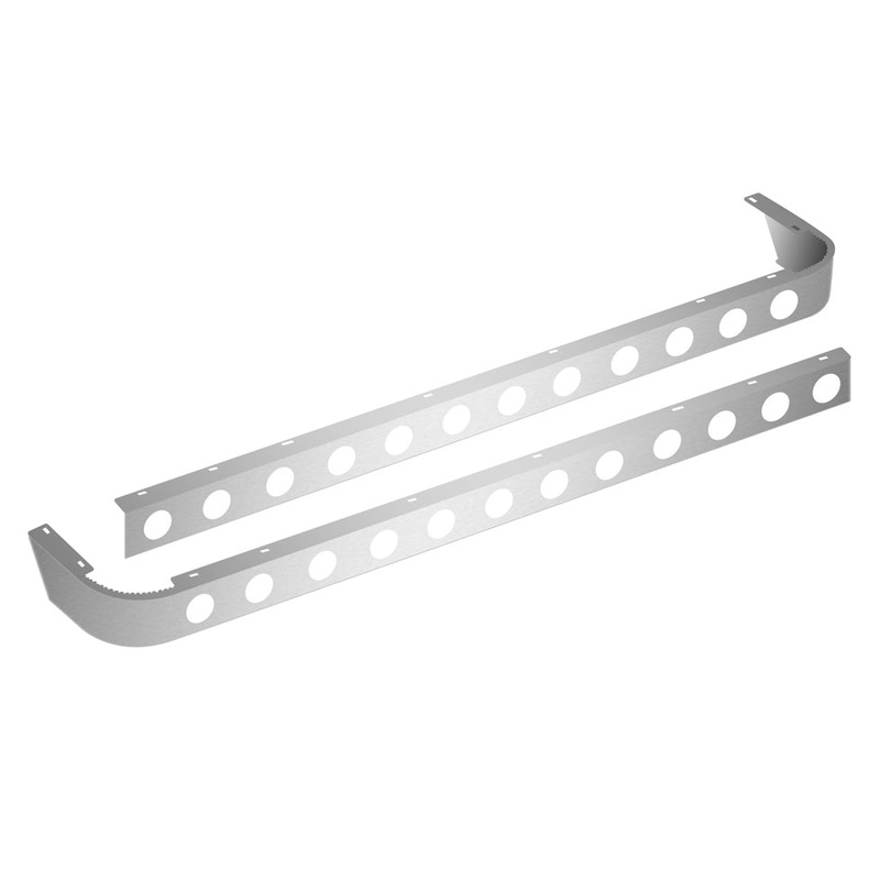 Peterbilt 389 70 Sleeper Panel without Extender with 24 x 2 Light Holes (2007 – 2010)