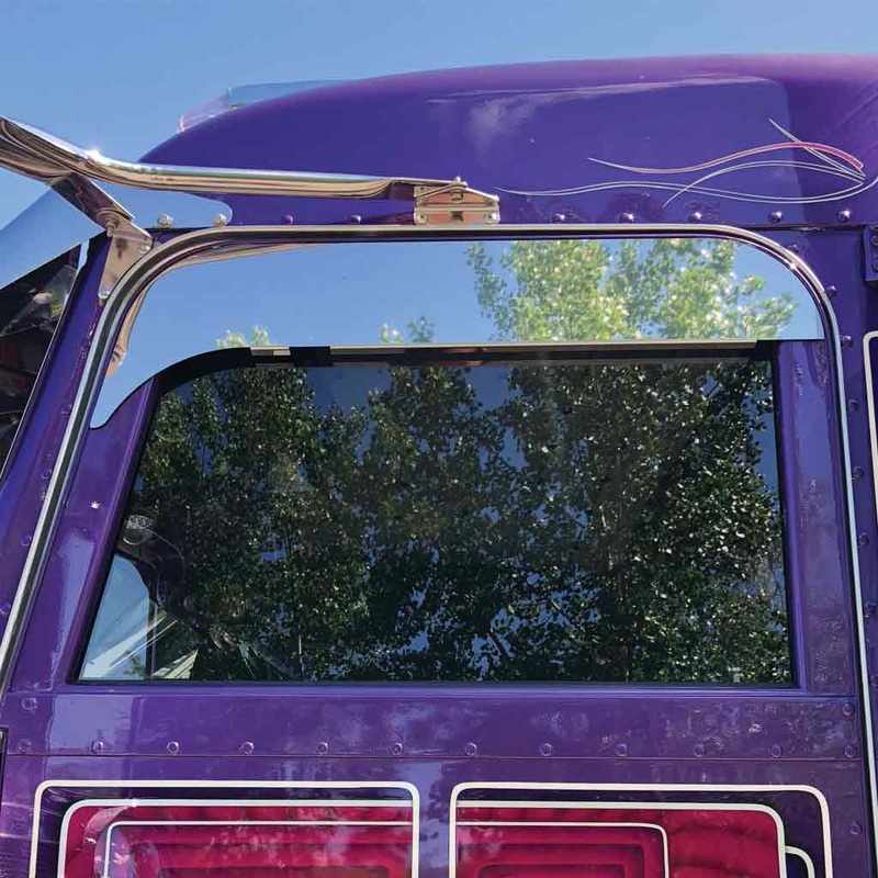Peterbilt 5 Flange Chop TopWindow – Cab Mounted Mirror