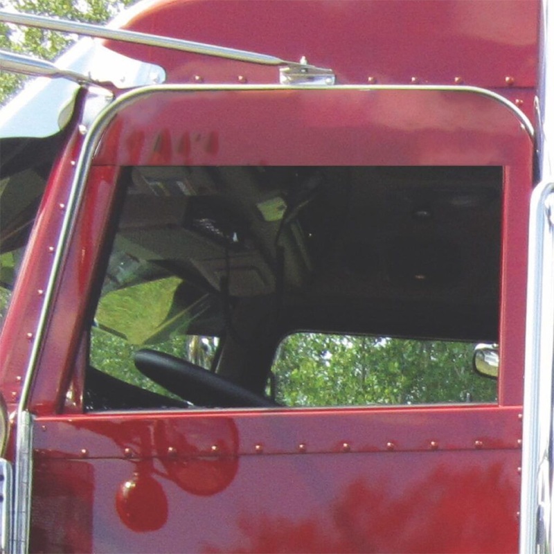 Peterbilt 5 Flange Chop TopWindow – Cab Mounted Mirror – Paintable
