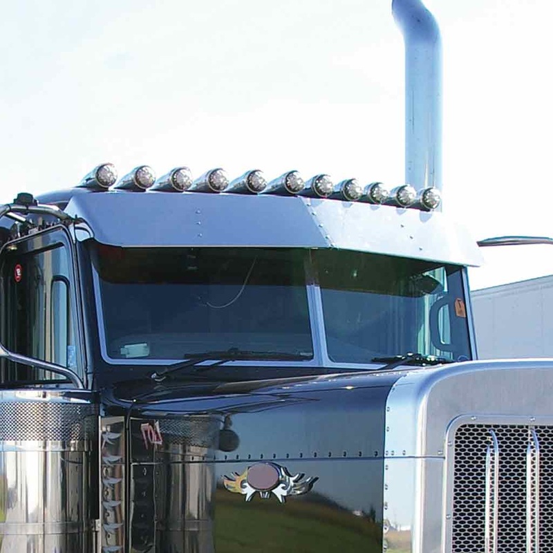 TSUN-P20 13 Peterbilt 379 Standard Cab Sunvisor (2005 – 2007)