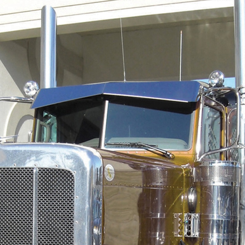 TSUN-P26 13 Bowtie Boltless Peterbilt 379 Standard Cab Sunvisor (2005 – 2007)