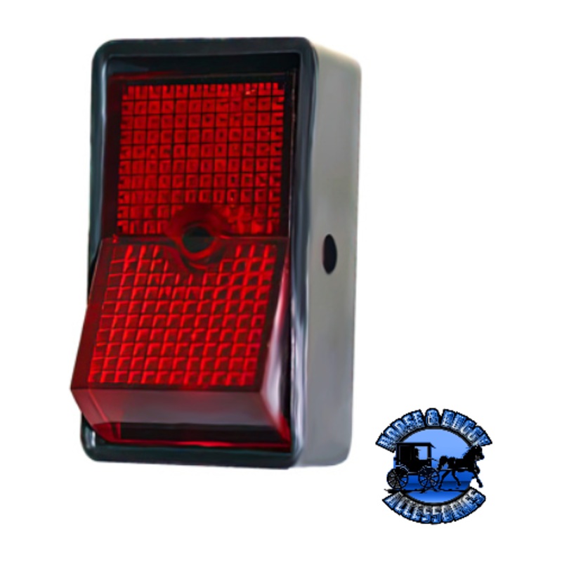 UP-98297 Red Illum Jumbo Rocker 16 Amp 12V S.P.S.T. On/Off 1 Pc.