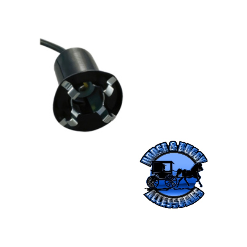 UP-98325 1-Wire Universal Miniature Single Contact Instrument Panel & License Plate ‘Snap-In’ Light Socket, 1 Pc.