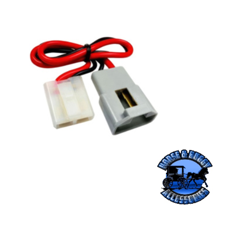 UP-98339 2-Wire GM Alternator Extender Connector for Transistorized Alternator w/ Internal Regulator 1 Pc.