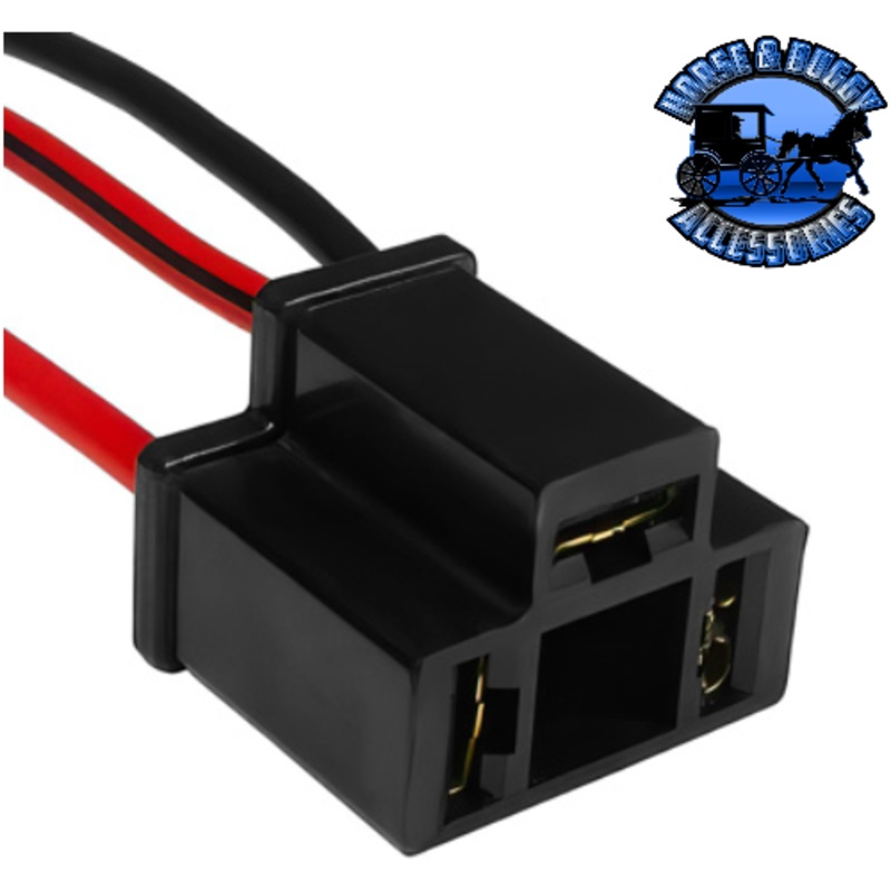 UP-98348 3-Wire Universal 9003 & H4 Halogen Sealed Beam Headlight Connector, 1 Pc.