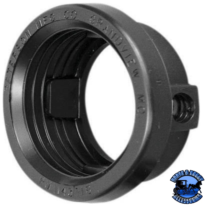 143-18 Grommet, Round, Open Back, 2.5, poly bag