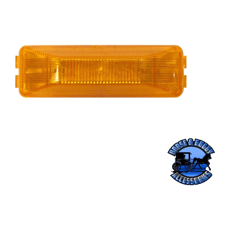 161A 4X1.25 Amber LED Marker/ Clearance, P2, Rectangular