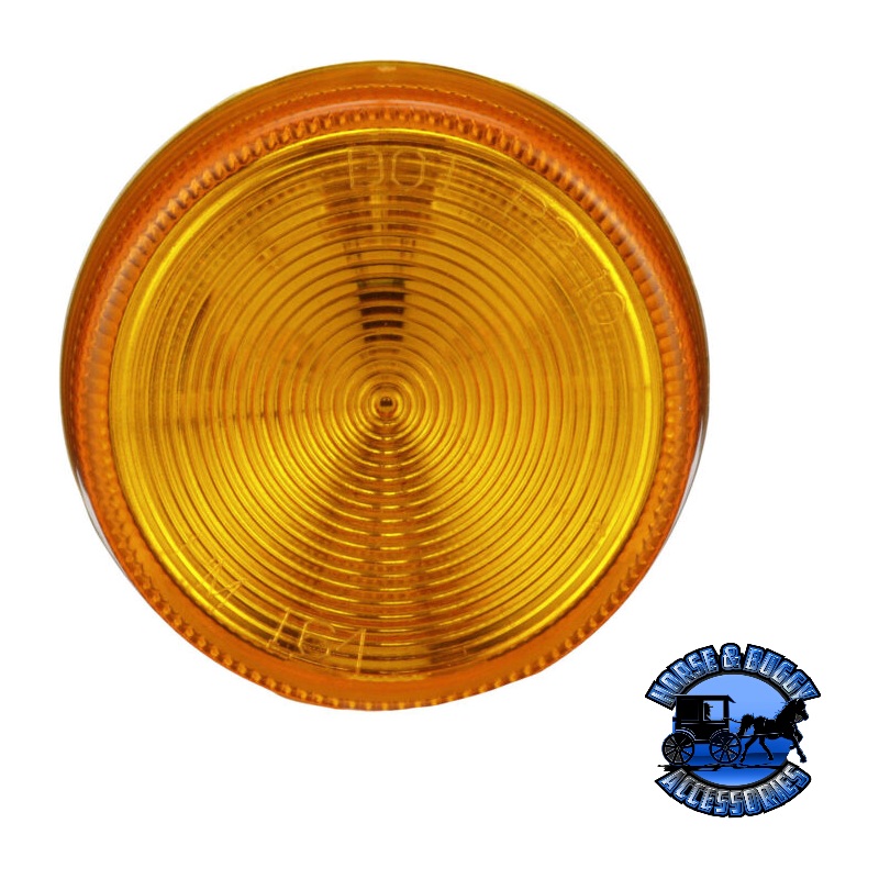 164A 2 Amber LED Marker/ Clearance, P2, Round