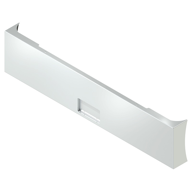 E-GO-0000-57-UST-FL01 20” AMERICAN EAGLE BUMPER ,BLIND MOUNT W/RECESSED LICENSE PLATE