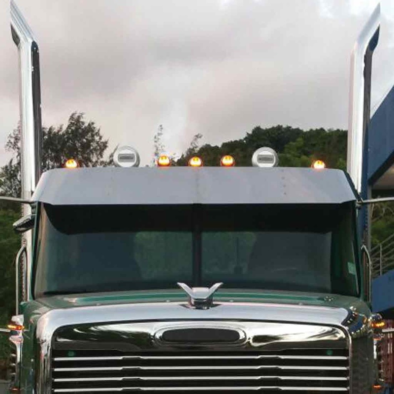 TSUN-F24 14 Freightliner Columbia Day Cab Sunvisor (2001+)