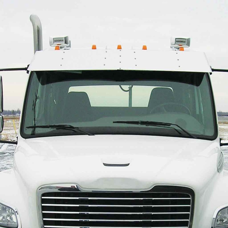 TSUN-F27 12 1/4 Freightliner Business Class M2 112 Flat Top Sunvisor (2003 – 2006)