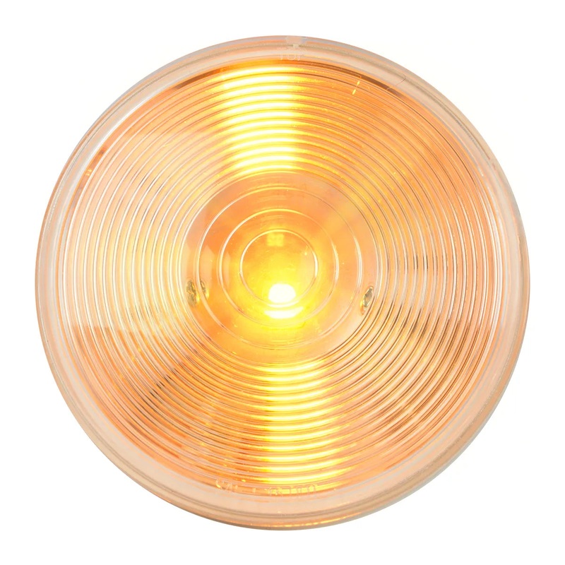 4 AMBER/CLEAR 1 LED SEALED LIGHT