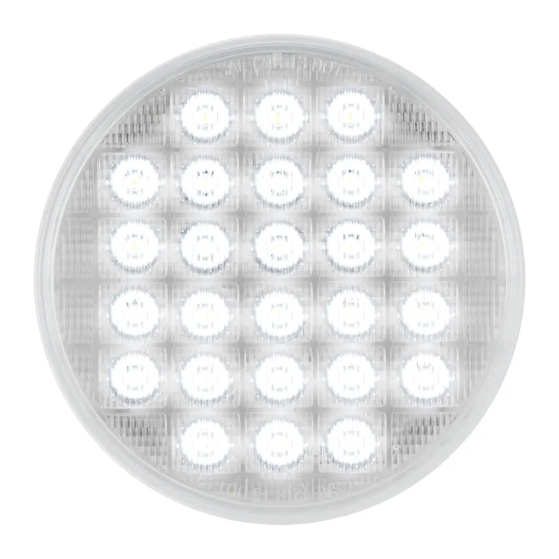 4 NON-SEQUENTIAL WHITE/CLEAR 26 LED SEALED LIGHT