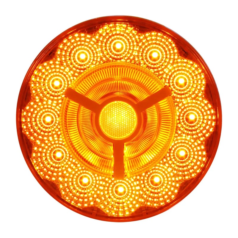4 PRIME SPYDER AMBER/AMBER 17 LED SEALED LIGHT