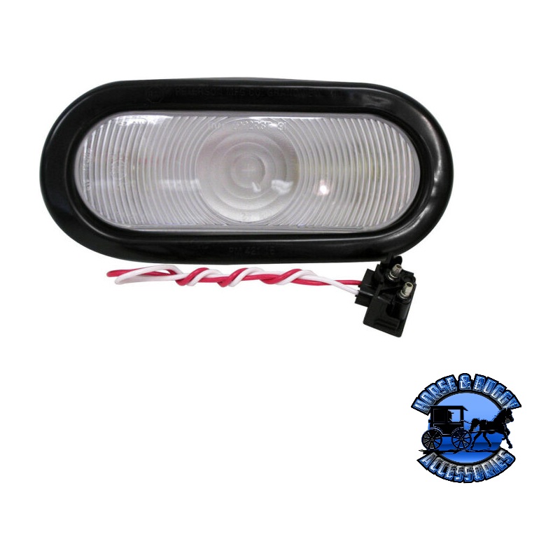 416K 6.5×2.25 White Incandescent Backup, Oval, Kit