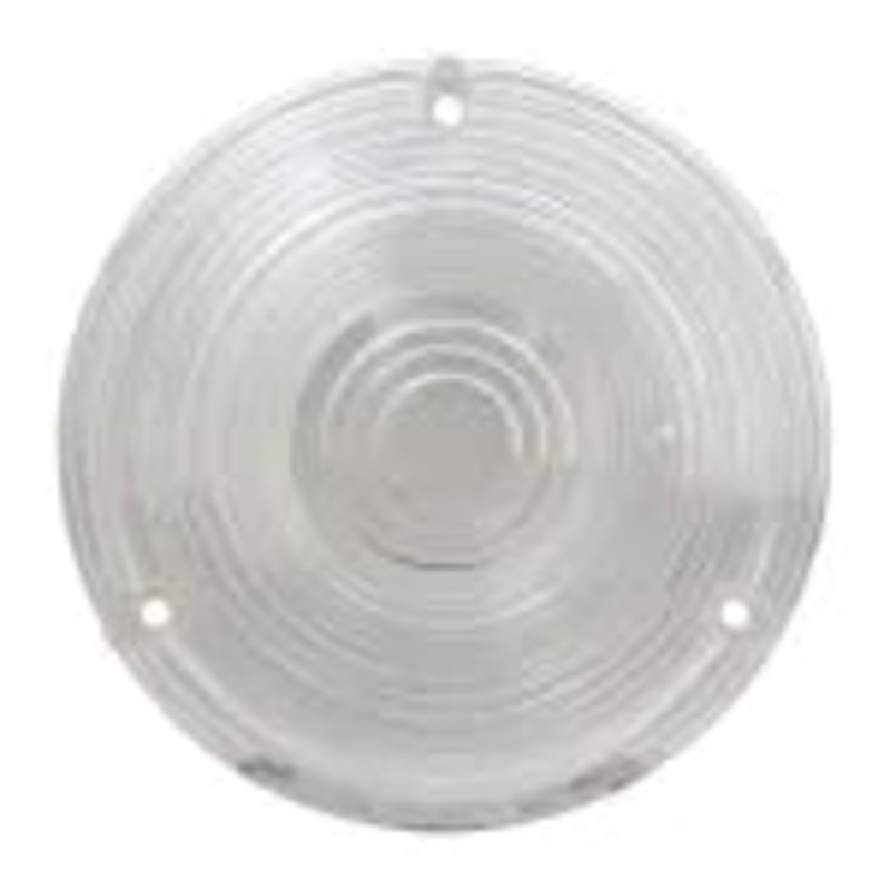 CLEAR PLASTIC LENS FOR 4 COMBINATION LIGHT