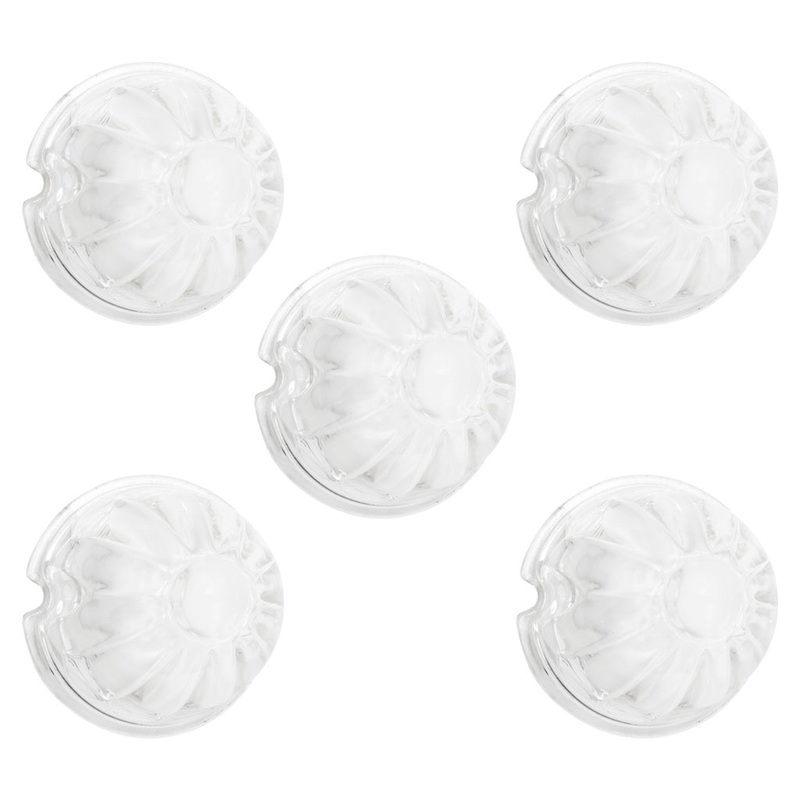 WATERMELON GLASS MARKER LIGHT LENS – CLEAR (5 PCS)