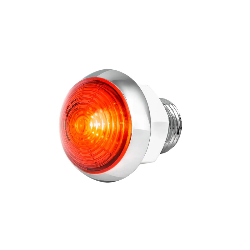 75341 1-1/4 RED/RED CLASSIC 1LED DUAL FUN. LIGHT W/ CR. HOUSING