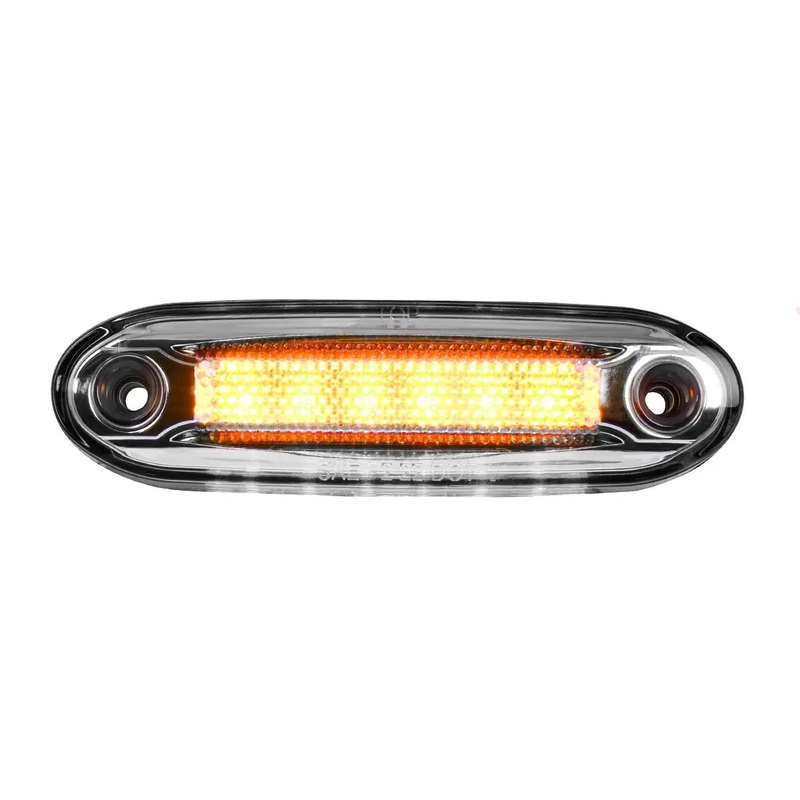 77594  5-1/8 RECTANGULAR LED SIDE MARKER LIGHT WITH UNDER GLOW EFFECT