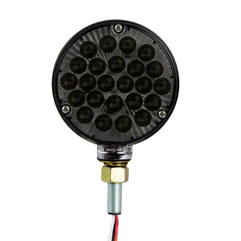 78379 4” DOUBLE FACE HIGH POWER LED Pedestal light A/R SMOKE