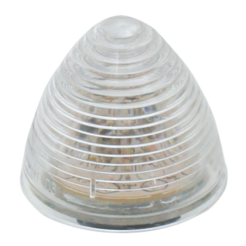 79276 2 BEEHIVE AMBER/CLEAR 10-LED SEALED LIGHT