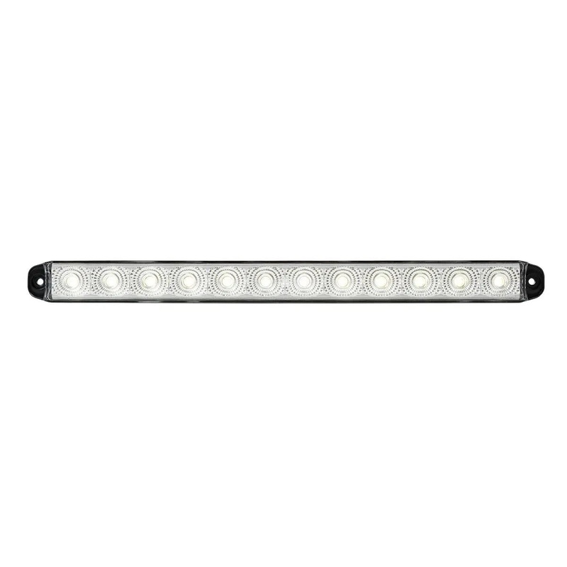 87047 15 SMART DYNAMIC SPYDER WHITE/CLEAR 12 LED LIGHT BAR (NON-SEQ.)
