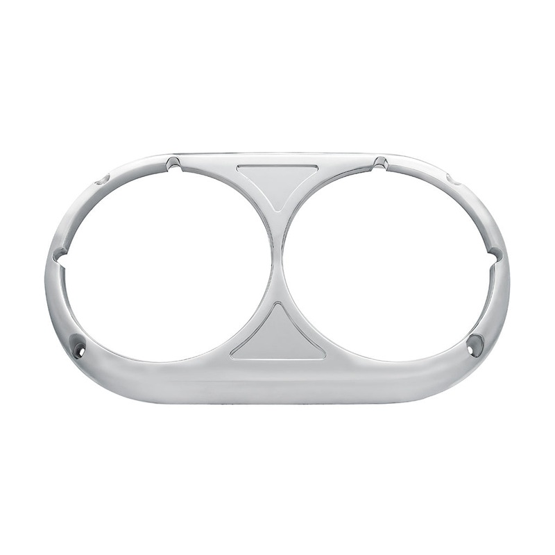 PETERBILT 359 STAINLESS HEADLIGHT BEZEL – ORIGINAL STYLE (BULK) #32192b