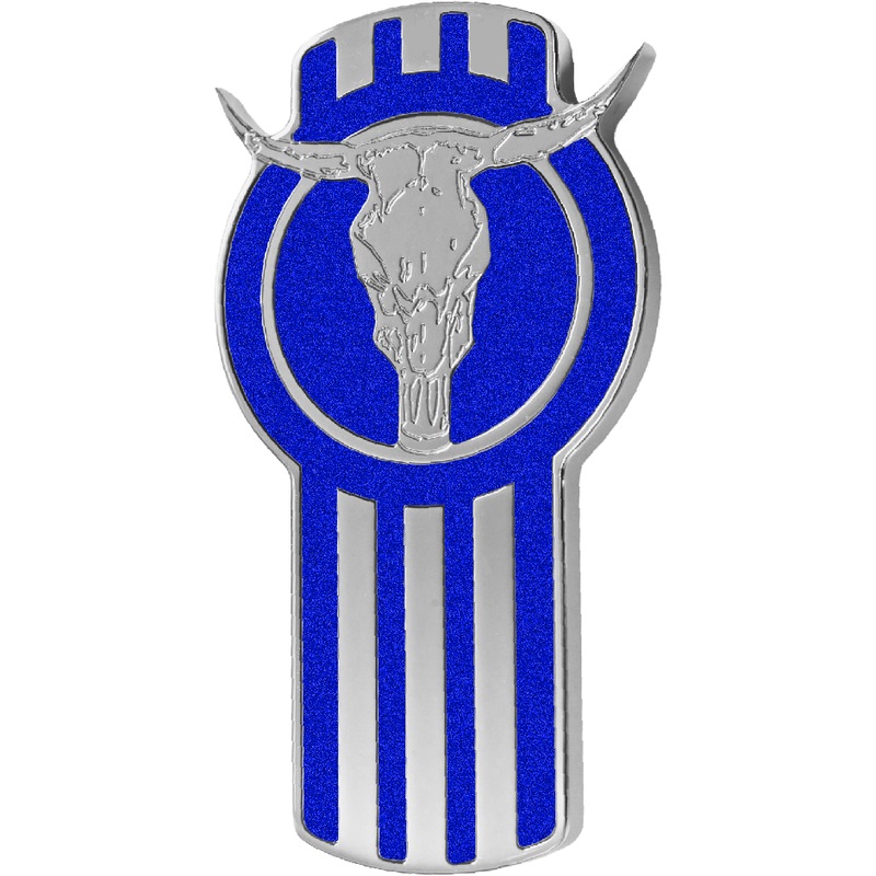 CK-EEMKBH-7747 Kenworth Engraved Emblem Bullhorn – Blue 647