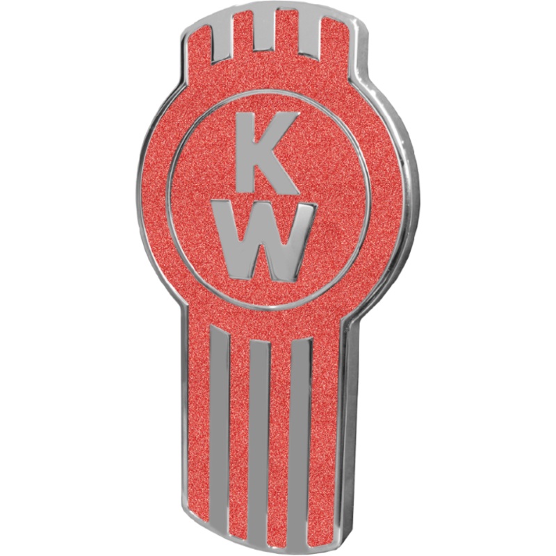 CK-EEMKW-5781 Kenworth Emblem Engraved Metallic – Red 481