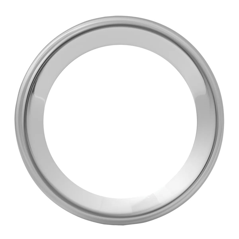 CR. STEEL GAUGE COVER FOR PETERBILT SMALL GAUGE #68162