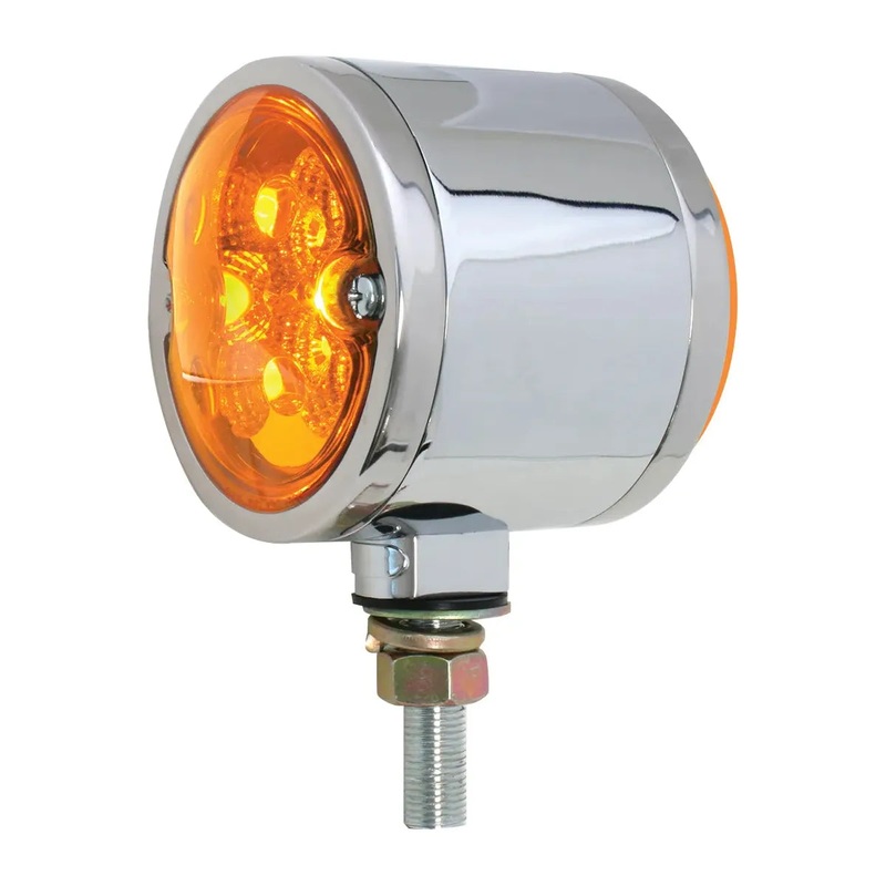 DOUBLE FACE CR DIE CAST FLAT AMBER/RED SPYDER LED LIGHT