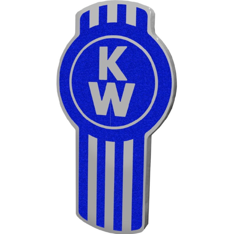 KENWORTH BLUE EMBLEM 647