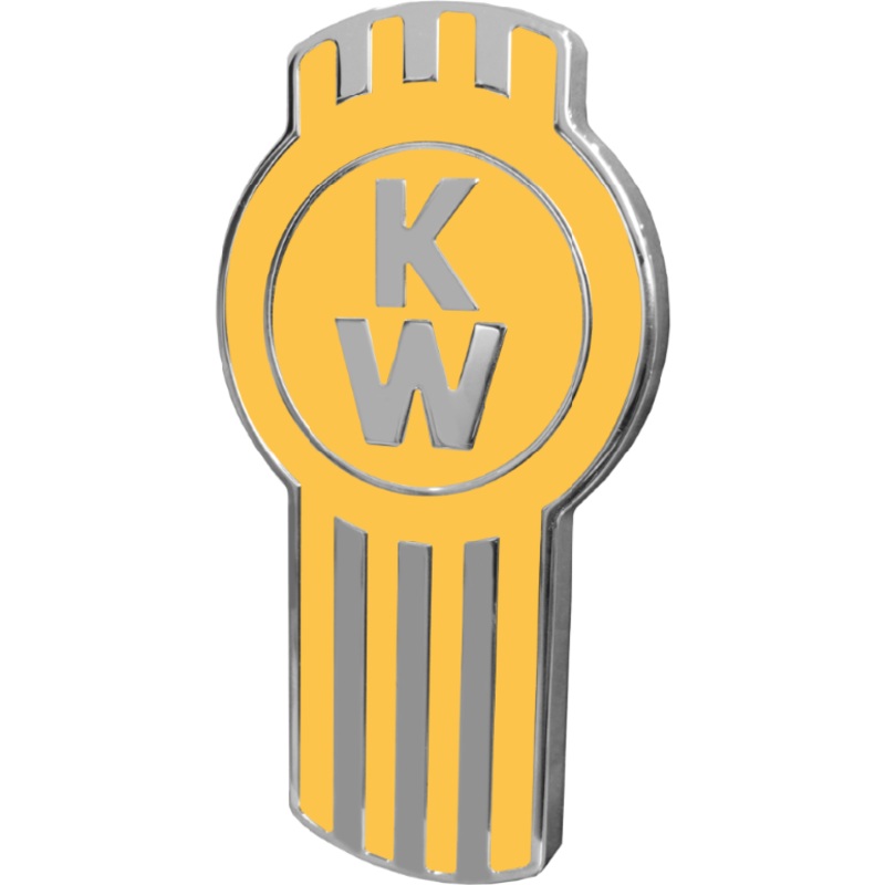 KENWORTH YELLOW EMBLEM 220
