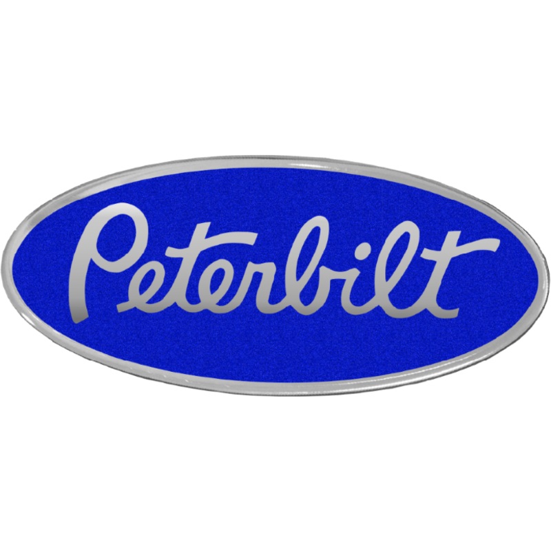 PETERBILT BLUE OVAL EMBLEM 647