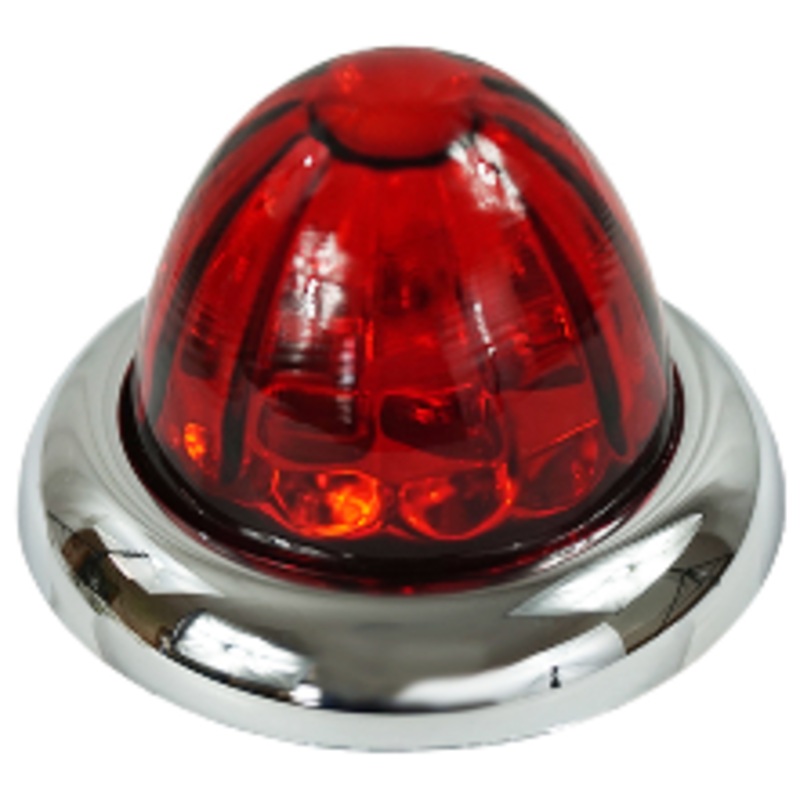 11002RR-23 Legendary Small (stud mount) 1 1/2 Watermelon Red/Red LED Light