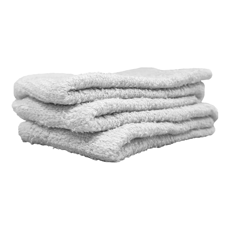 16 x 19 Ribbed Terry Cloth Towels for Metal Polishing