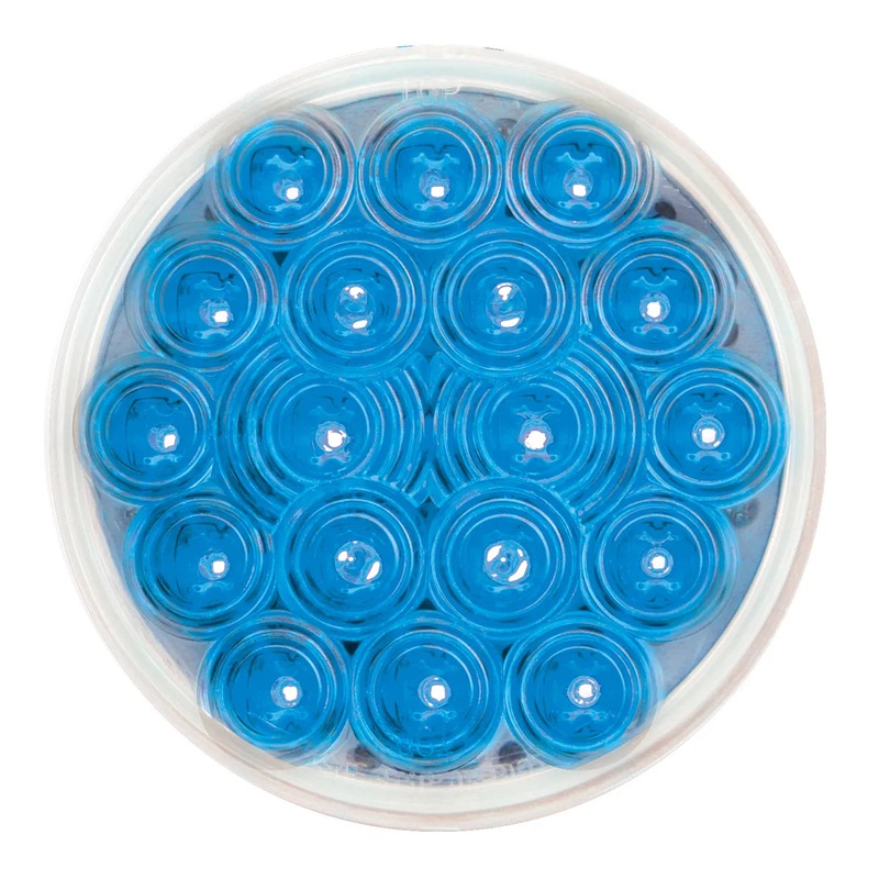 4 FLEET BLUE/CLEAR 18 LED SEALED LIGHT (INTERIOR)