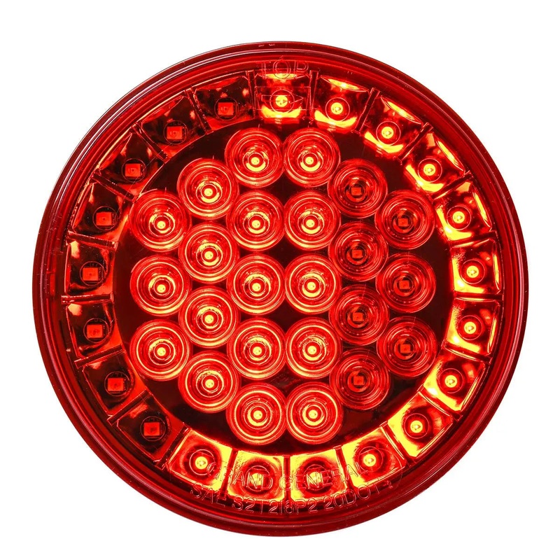 4 PEARL SMART DYNAMIC RED/RED SEQ. 45 LED SEALED LIGHT (RIGHT)