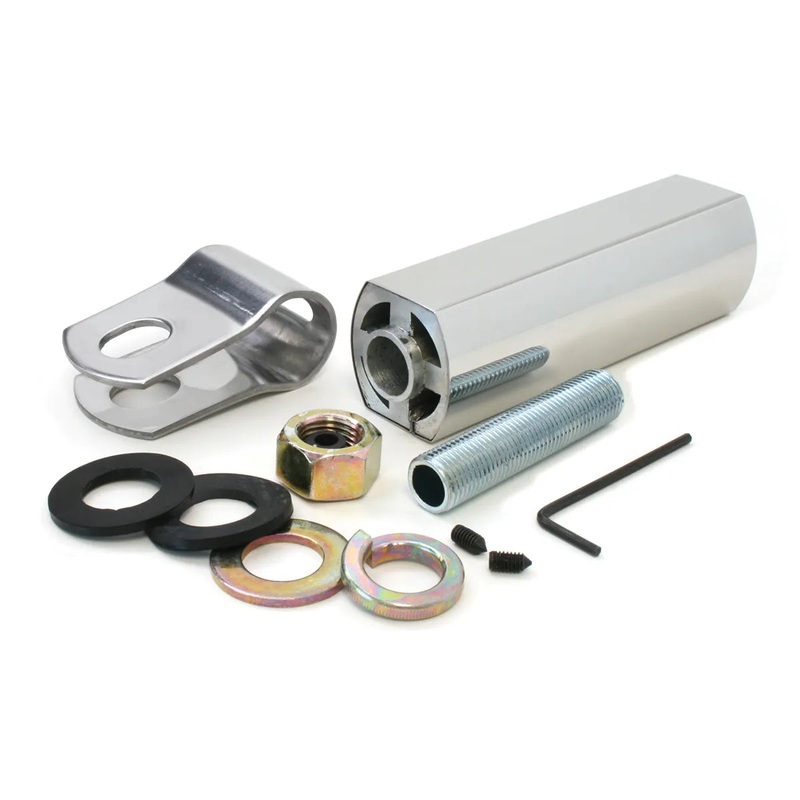 5 L ALUM. W/S.S. EXTENSION S.S. MIRROR ARM CLAMP & HW