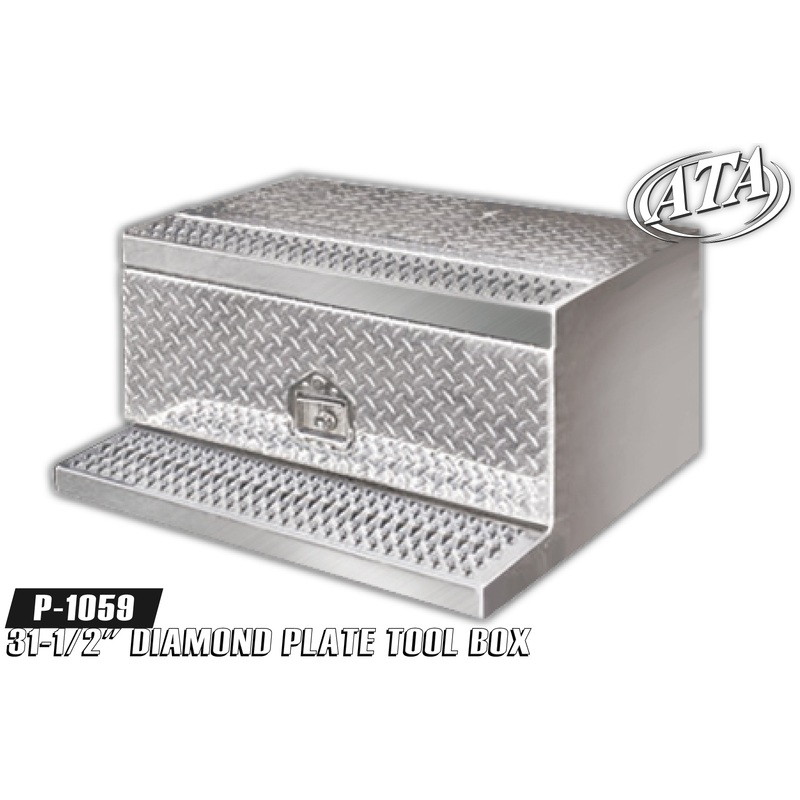 #ATA-P-1059 ALUMINIUM DIAMOND PLATE TOOL BOX
