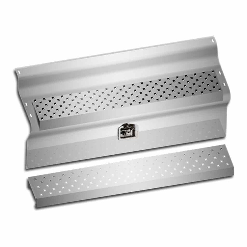 Kenworth Battery / Tool Box Covers with Steps (2005-) – 45 (Pair)