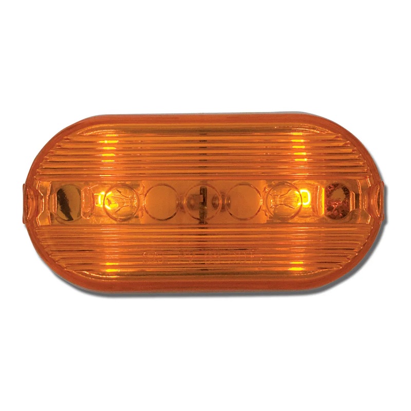 Oblong Two-Bulb Marker Light (CHOOSE LENS & BASE COLOR)