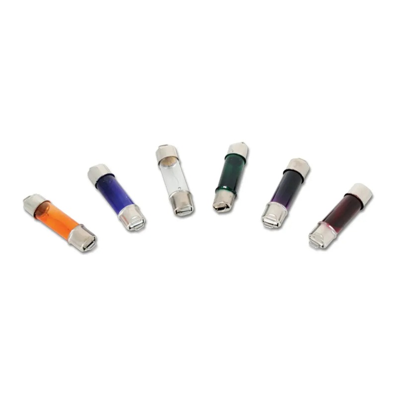 Painted Glass Color Dome Light Bulbs (CHOOSE COLOR)