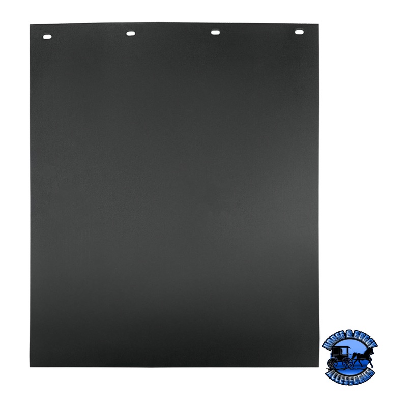 24 X 30 BLACK PROFLEX MUD FLAP (Choose Style)