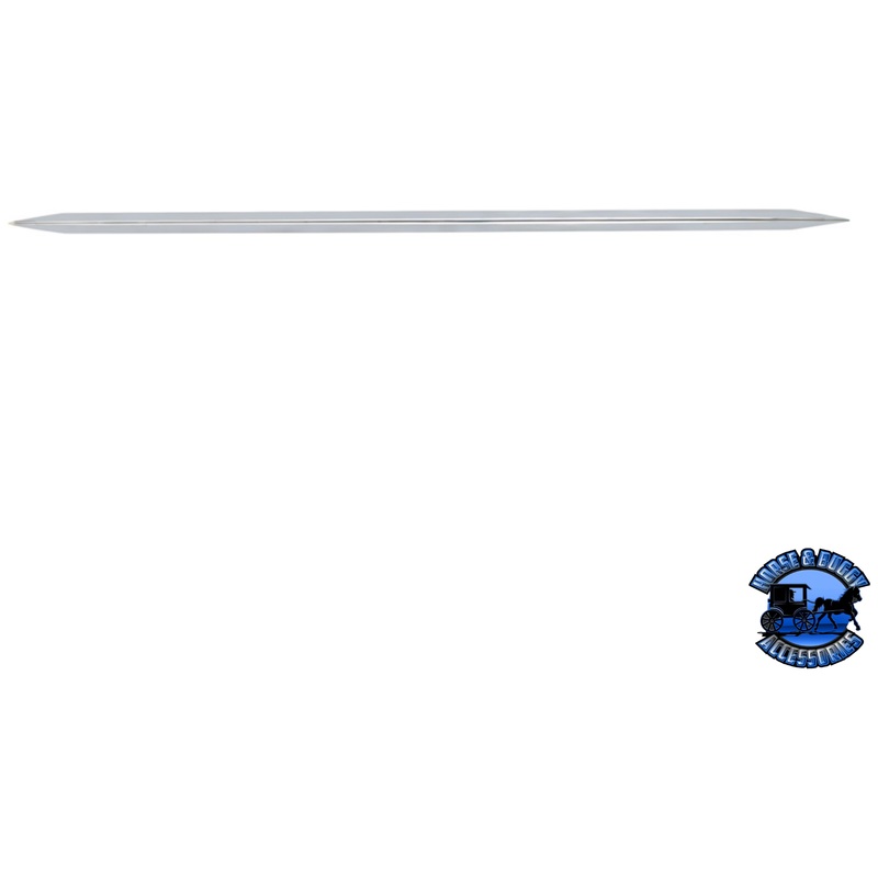 39-1/2 STAINLESS STEEL KENWORTH STYLE HORIZONTAL GRILLE BAR FOR PETERBILT 359 379 #21161