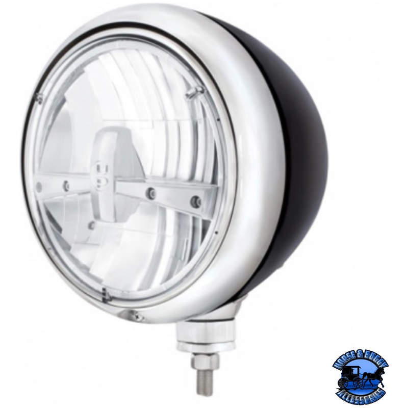 BLACK GUIDE HEADLIGHT 5 LED BULB – CHROME #32661