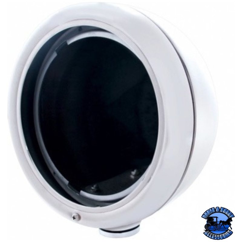 CHROME CLASSIC HEADLIGHT HOUSING – NO TURN SIGNAL #30375