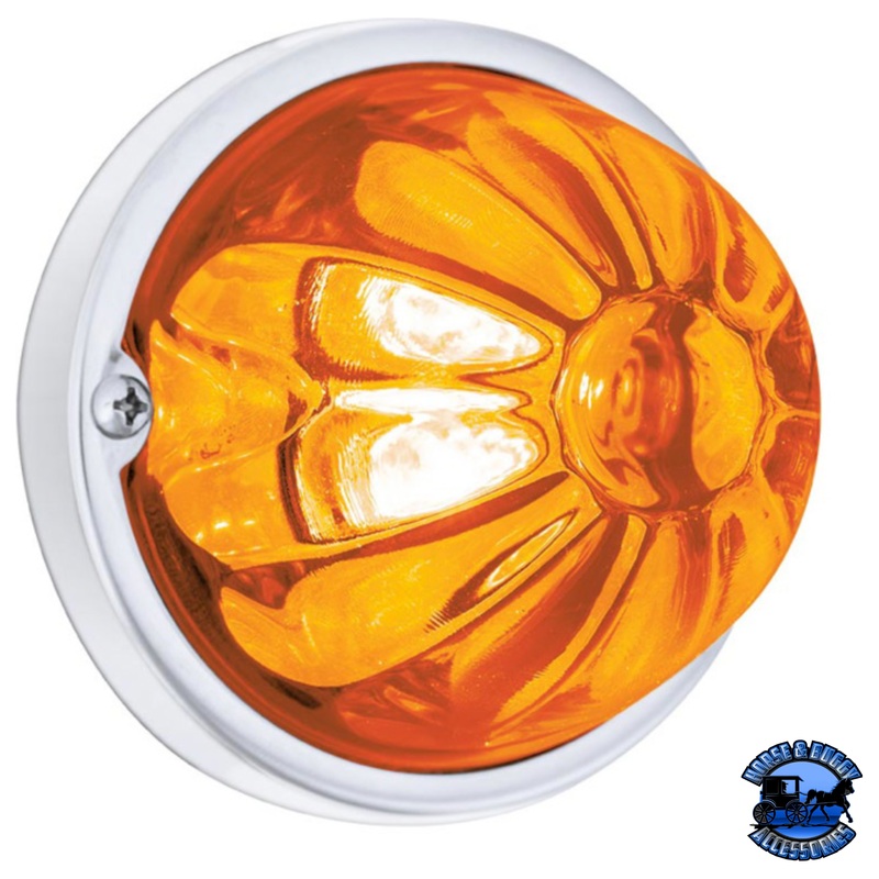 GLASS WATERMELON LIGHT KIT WITH 4 LED LIGHT (Choose LED Color) (Choose Lens Color)