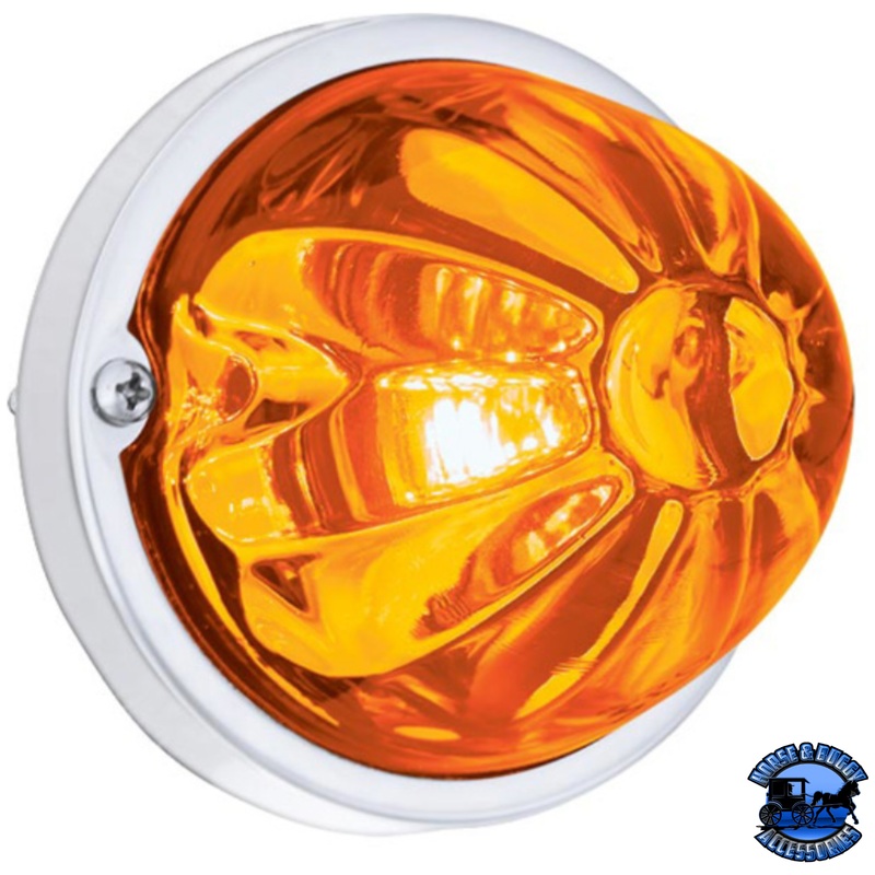 GLASS WATERMELON LIGHT KIT WITH LED LIGHT (Choose LED Color) (Choose Lens Color)